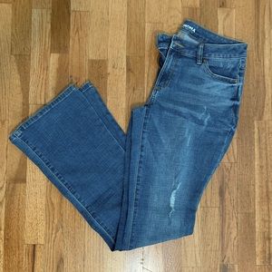Sonoma Bootcut Distressed Jeans Size 6L